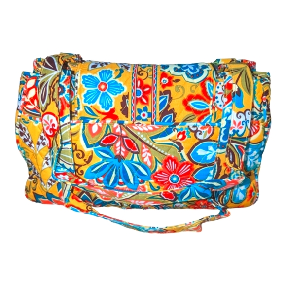 RETIRED NWT Vera Bradley Edie Satchel Purse Bag in floral Provencal pattern HTF - Picture 6 of 13